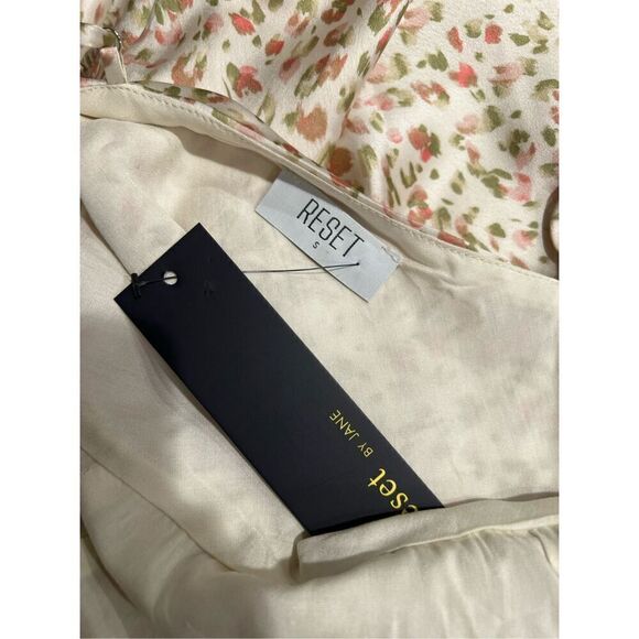 RESET BY JANE floral print Midi Dress size S NWT $139 - Picture 6 of 6